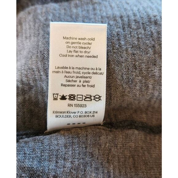 Krimson Klover Hooded Wool Blend Sweater Size Small - Picture 7 of 7